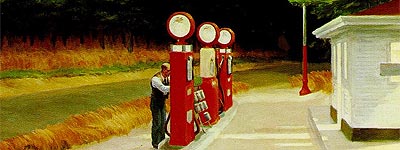 Edward Hopper: Gas (1940)